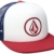 Volcom Unisex Full Frontal Chees Hat Trucker Cap Baseballmütze Snapback Schildmütze, Flight Blue, One Size -