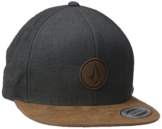 Volcom Unisex Quarter Fabric Cap Baseballmütze Snapback Grau Schildmütze, Mud, One Size -