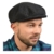 Warme Herren Flatcap für Herbst und Winter! Sportliche Schiebermütze, Gatsbycap mit Ohrenklappen und Nackenschutz! -