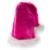 Weihnachtsmütze Dick Plüsch Pink Nikolausmütze Mütze - 