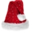 Weihnachtsmütze Nikolausmütze Dick Plüsch Rot Glitzer Mütze Santa Nikolaus Samt - 