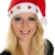 Weihnachtsmütze Nikolausmütze Santa Xmas Rot Schlicht 4 Sterne Kinder Nikolaus Led -