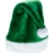 Weihnachtsmütze Nikolausmütze Plüsch Grün Mütze Dicker Stoff Nikolaus Santa - 