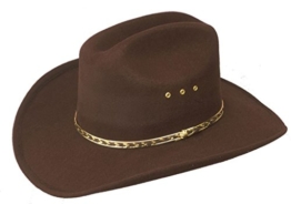 WESTERNHUT CATTLEMAN COWBOYHUT HUT RODEO Gr. S/M brn -