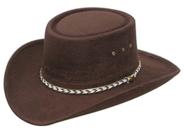 WESTERNHUT GAMBLER COWBOYHUT HUT RODEO Gr. S/M BRAUN -