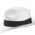 White Mountain Stroh Bogarthut Sommerhut Strohhüte (L/58-59 - weiß) - 