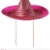 Widmann 1428G - Rosa mexikanischer Sombrero für Erwachsene - 