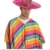 Widmann 1428G - Rosa mexikanischer Sombrero für Erwachsene -