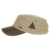 WITHMOONS Baseballmütze Army Cadet Cap Faux Leather Brim Patch Cotton Hat CR4325 (Beige) - 
