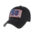 WITHMOONS Baseballmütze Mützen Caps Baseball Cap Distressed Trucker Hat Flag Stars Stripes KR1189 (Black) -