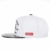 WITHMOONS Baseballmütze Mützen Caps Snapback Cap Shut Up Sequin Mustache Enamel Brim CR2403 (White) - 