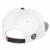 WITHMOONS Baseballmütze Mützen Caps Snapback Cap Shut Up Sequin Mustache Enamel Brim CR2403 (White) - 