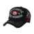 WITHMOONS Baseballmütze Mützen Caps Vintage Baseball Cap Meshed Distressed Trucker Hat KR1627 (Black) -