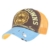 WITHMOONS Baseballmütze Mützen Caps Meshed Baseball Cap Distressed Trucker Hat Star DW1379 (Orange) -