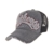 WITHMOONS Baseballmütze Mützen Caps Meshed Baseball Cap Distressed Trucker Hat Vintage KR1186 (Grey) -