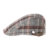 WITHMOONS Schlägermütze Golfermütze Schiebermütze Newsboy Flat Cap Tartan Check Cool Cotton Ivy Hat LD3605 (Grey) - 