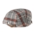 WITHMOONS Schlägermütze Golfermütze Schiebermütze Newsboy Flat Cap Tartan Check Cool Cotton Ivy Hat LD3605 (Grey) - 