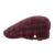 WITHMOONS Schlägermütze Golfermütze Schiebermütze Classic Plaid Checks Newsboy Hat Flat Cap LD3758 (Red) - 