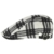 WITHMOONS Schlägermütze Golfermütze Schiebermütze Newsboy Hat Flat Cap Gauze Cotton Classic Plaid Check LD3264 (Black) - 