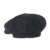 WITHMOONS Schlägermütze Golfermütze Schiebermütze Denim Cotton Newsboy Hat Baker Boy Beret Flat Cap KR3613 (Black) - 