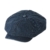 WITHMOONS Schlägermütze Golfermütze Schiebermütze Denim Cotton Newsboy Hat Baker Boy Beret Flat Cap KR3613 (Darkblue) -