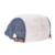 WITHMOONS Schlägermütze Golfermütze Schiebermütze Summer Linen Flat Cap Two Block Neutral Color Ivy Hat LD3050 (Blue) - 