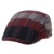 WITHMOONS Schlägermütze Golfermütze Schiebermütze Classic Checks Stripes Newsboy Hat Knitted Flat Cap LD3772 (Red) -