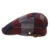 WITHMOONS Schlägermütze Golfermütze Schiebermütze Classic Checks Stripes Newsboy Hat Knitted Flat Cap LD3772 (Red) - 