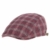 WITHMOONS Schlägermütze Golfermütze Schiebermütze Flat Cap Tartan Check Pattern Winter Warm Ivy Hat LD3418 (Red) -