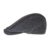 WITHMOONS Schlägermütze Golfermütze Schiebermütze Stitched Denim Newsboy Hat Flat Cap LD3182 (Black) - 