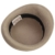 Wollfilzglocke Damenhut mit Schleife bedacht Damenhut Wollfilzhut (One Size - dunkelbeige) - 