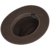 Wollhut Wollfilzhut Rollhut (L/58-59 - braun) - 