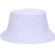 YL Damen Baumwolle Fischerhut Candy Farbe Sonnenhut Strandmütze (Weiß) -