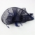 ZYCC Feder-Fascinator breite Streifen-Blumen-Haar-Klipp-Hochzeitsfest-Cocktail-Haar-Zusätze Mehrfarben (Navy Blau) - 